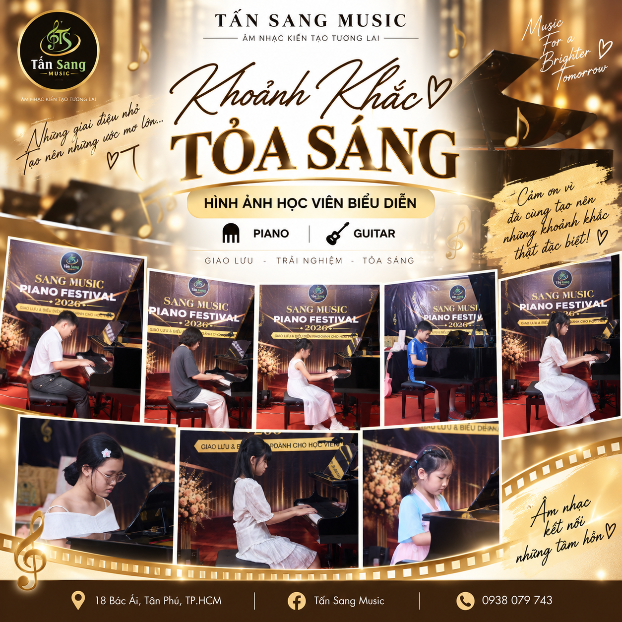 NHỮNG KHOẢNH KHẮC TỎA SÁNG TRÊN SÂN KHẤU